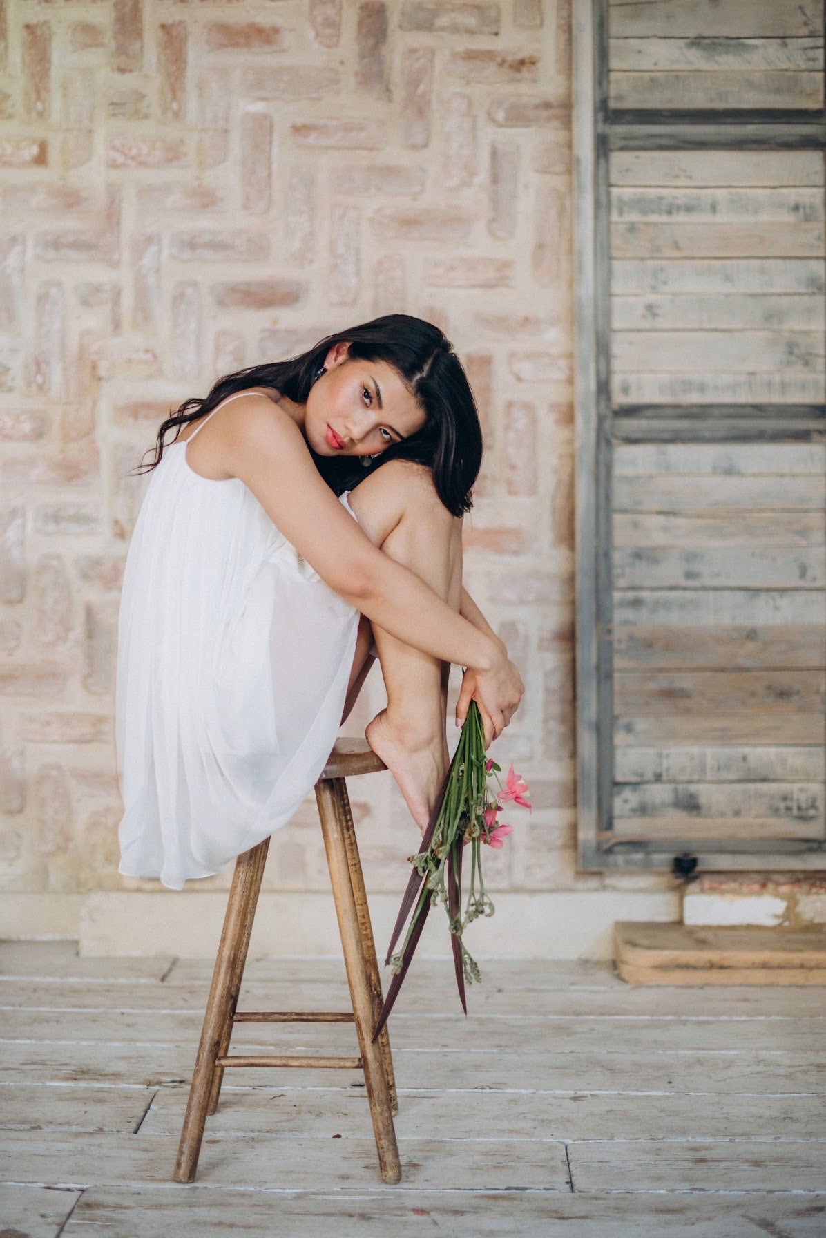 Short Silk Wedding Dresses | Aster - Bethy Lade