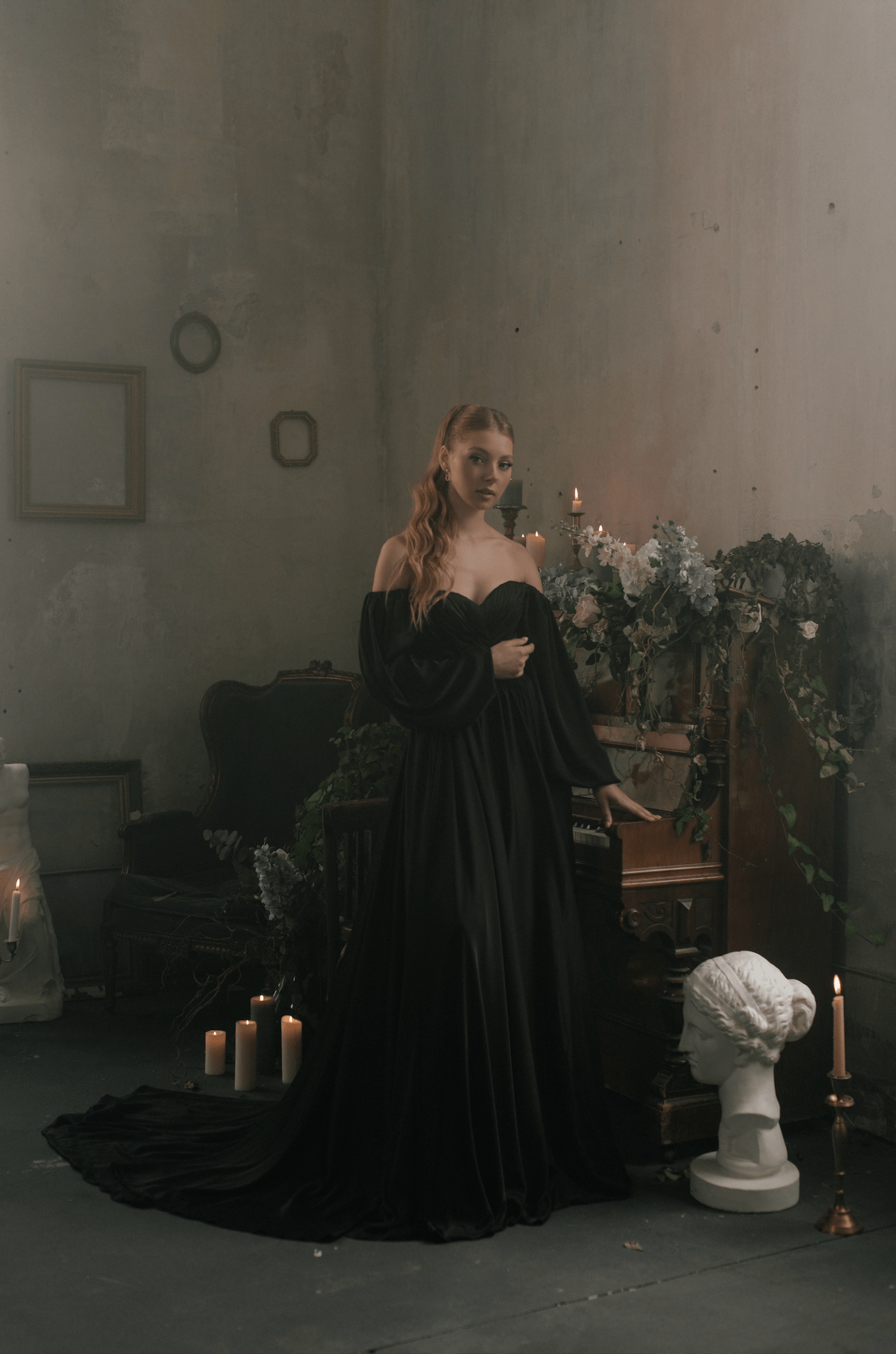 Elegance of Darkness | Black wedding dress Millie - Bethy Lade