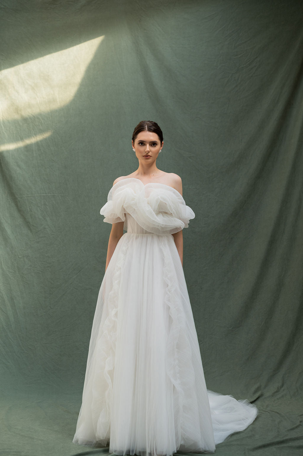sample sale wedding dresses and crystal detailing with optional off Virtual Sample Sale  Shop