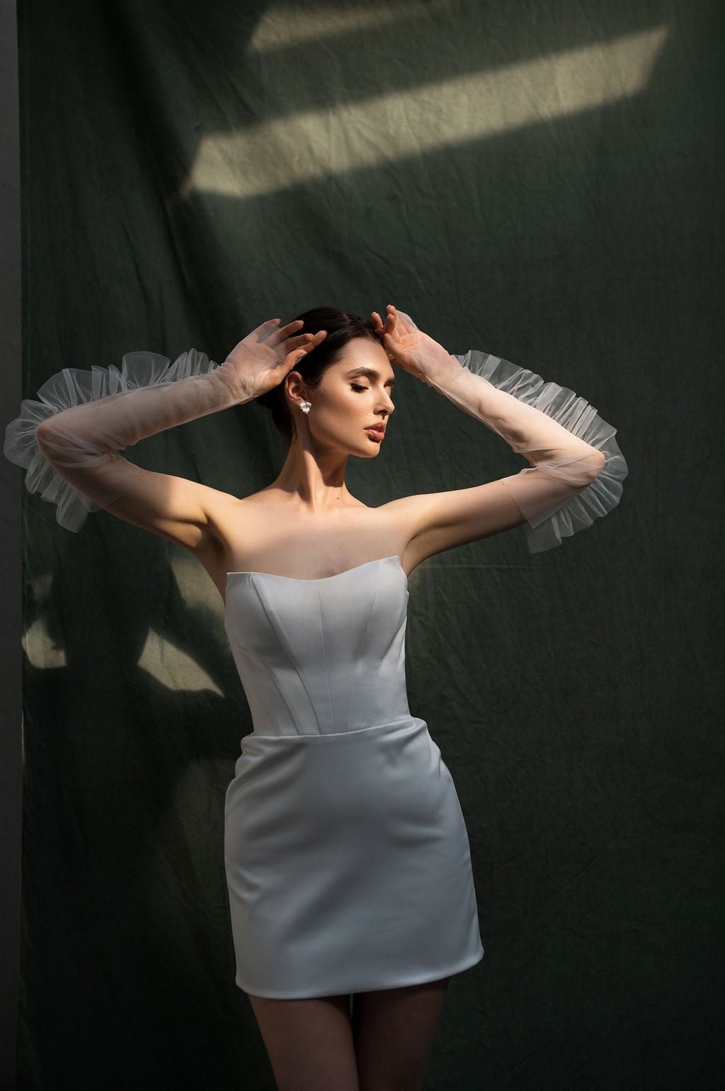 Daffodil wedding dress by Bethy Lade - unique bridal gown