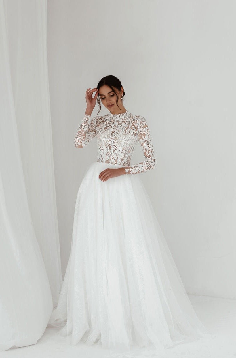 Harper wedding dress by Bethy Lade - unique bridal gown