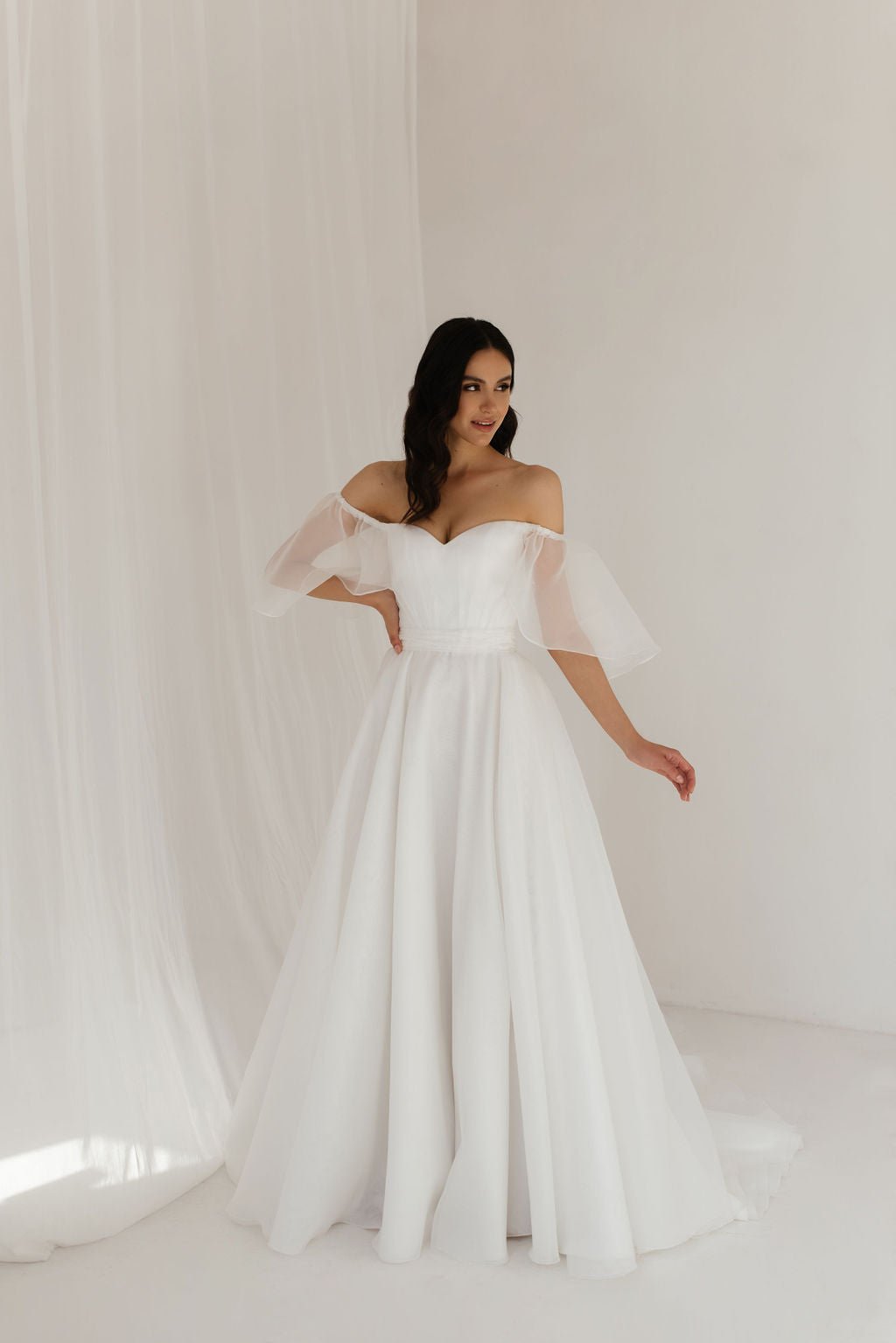 Tiffani Sample Sale wedding dress by Bethy Lade - unique bridal gown