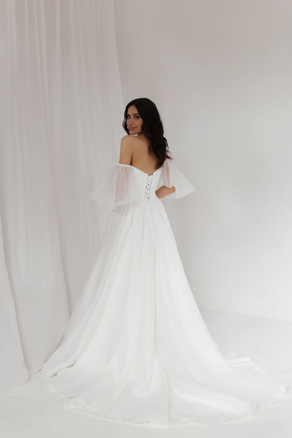 Tiffani Sample Sale wedding dress by Bethy Lade - unique bridal gown