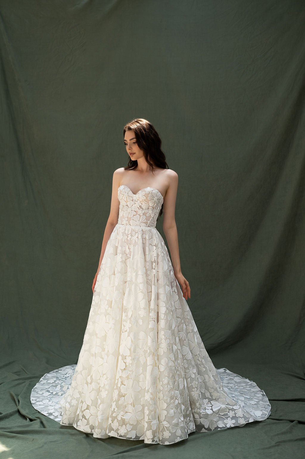 Jasmine wedding dress by Bethy Lade - unique bridal gown