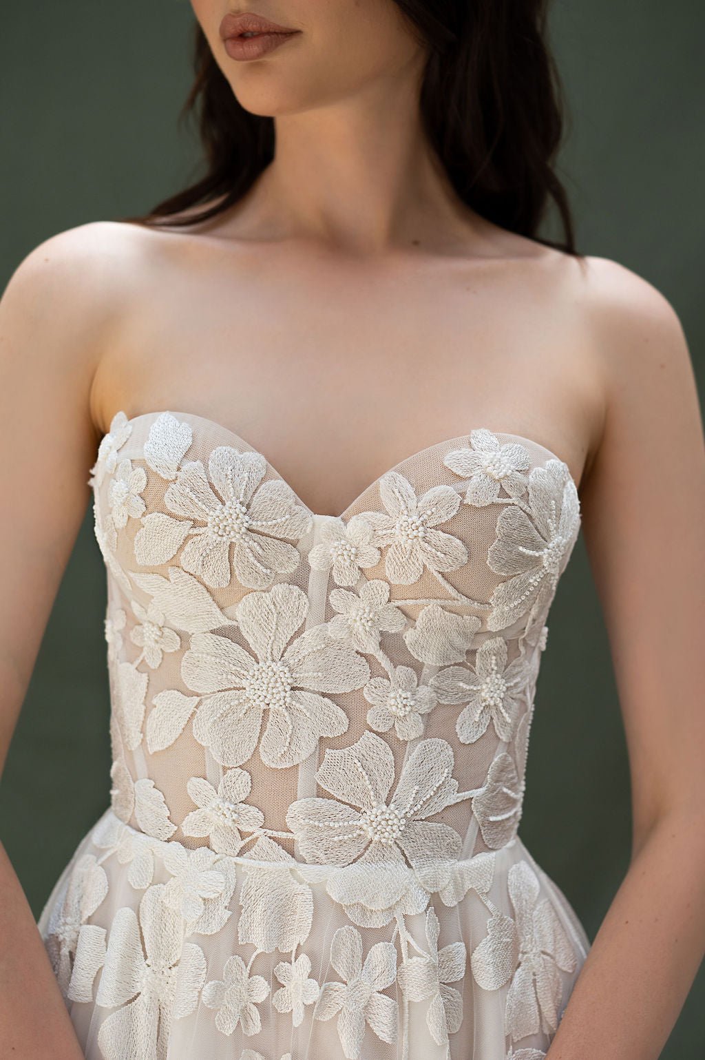 Jasmine wedding dress by Bethy Lade - unique bridal gown