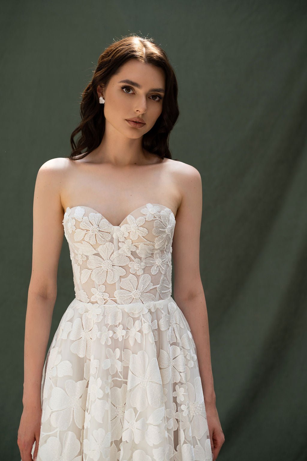Jasmine wedding dress by Bethy Lade - unique bridal gown