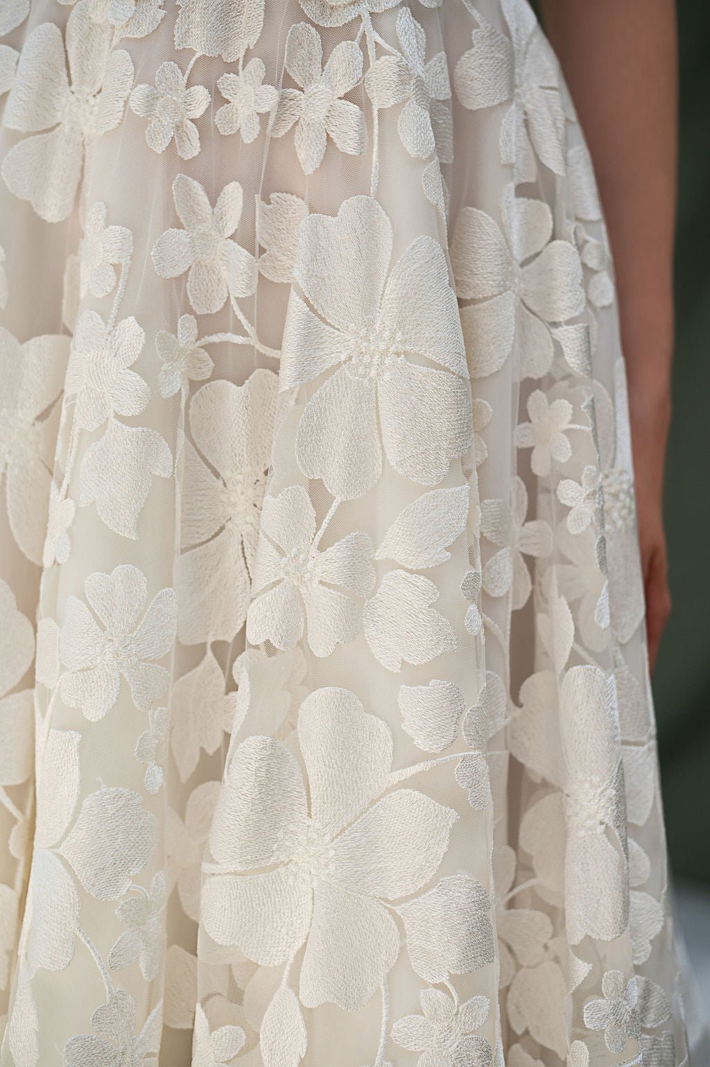 Jasmine wedding dress by Bethy Lade - unique bridal gown