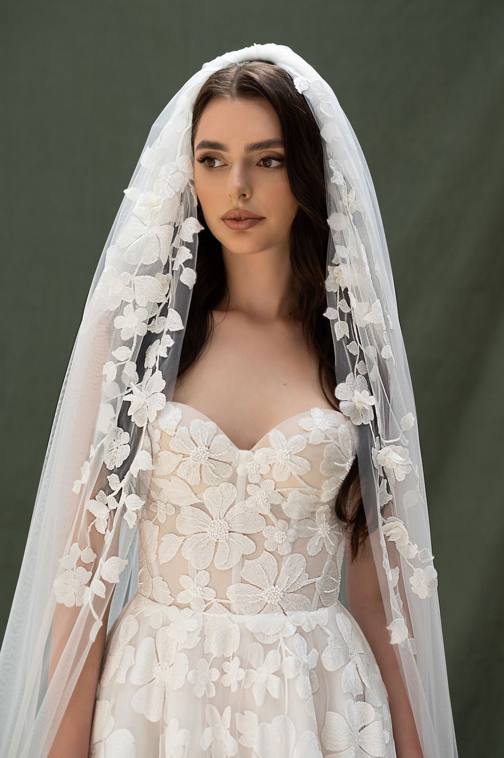 Jasmine wedding dress by Bethy Lade - unique bridal gown
