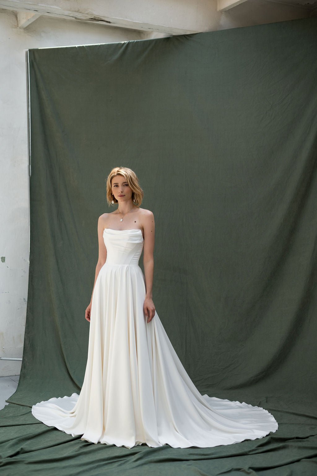 Wisteria wedding dress by Bethy Lade - unique bridal gown