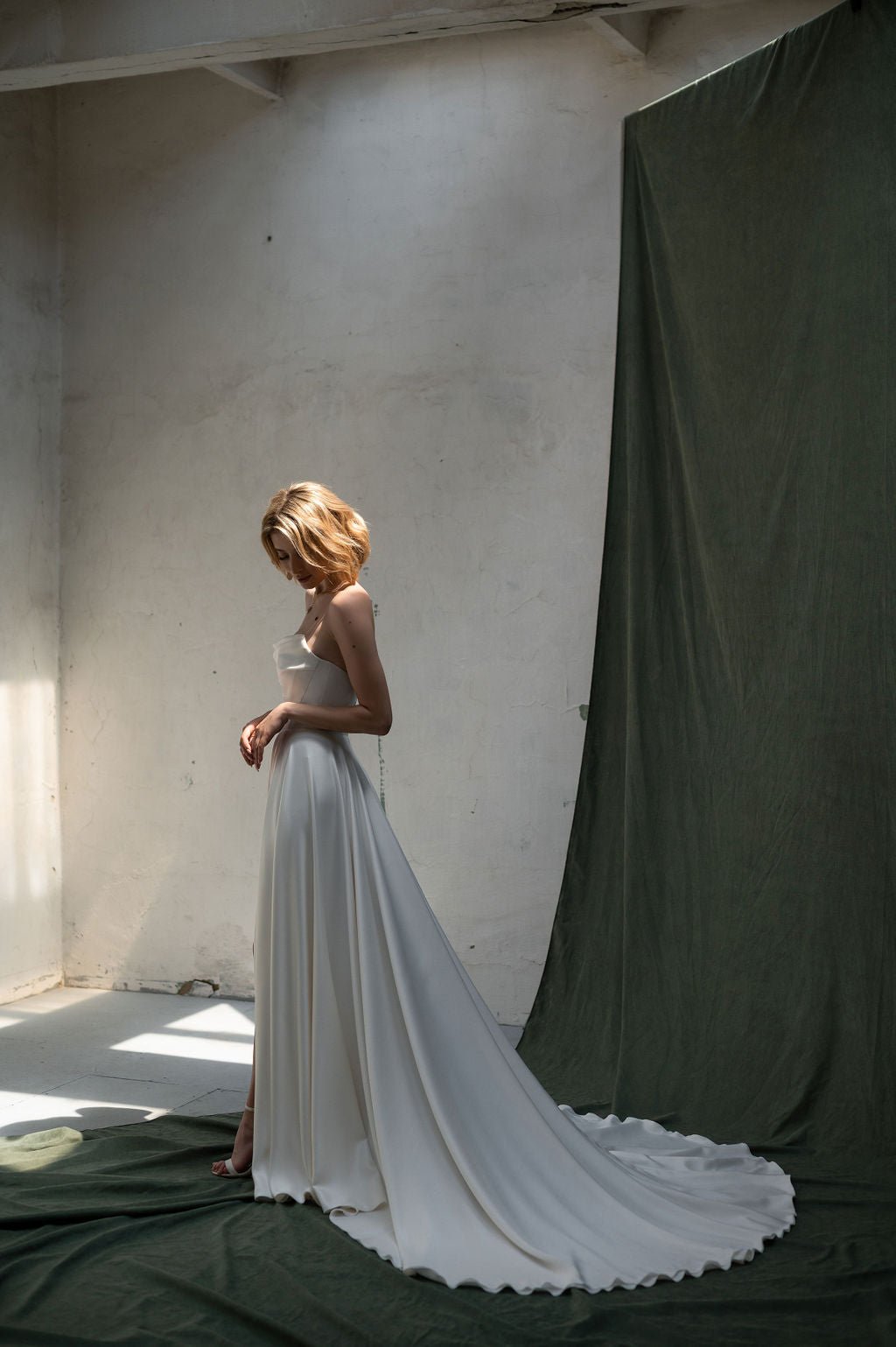 Wisteria wedding dress by Bethy Lade - unique bridal gown