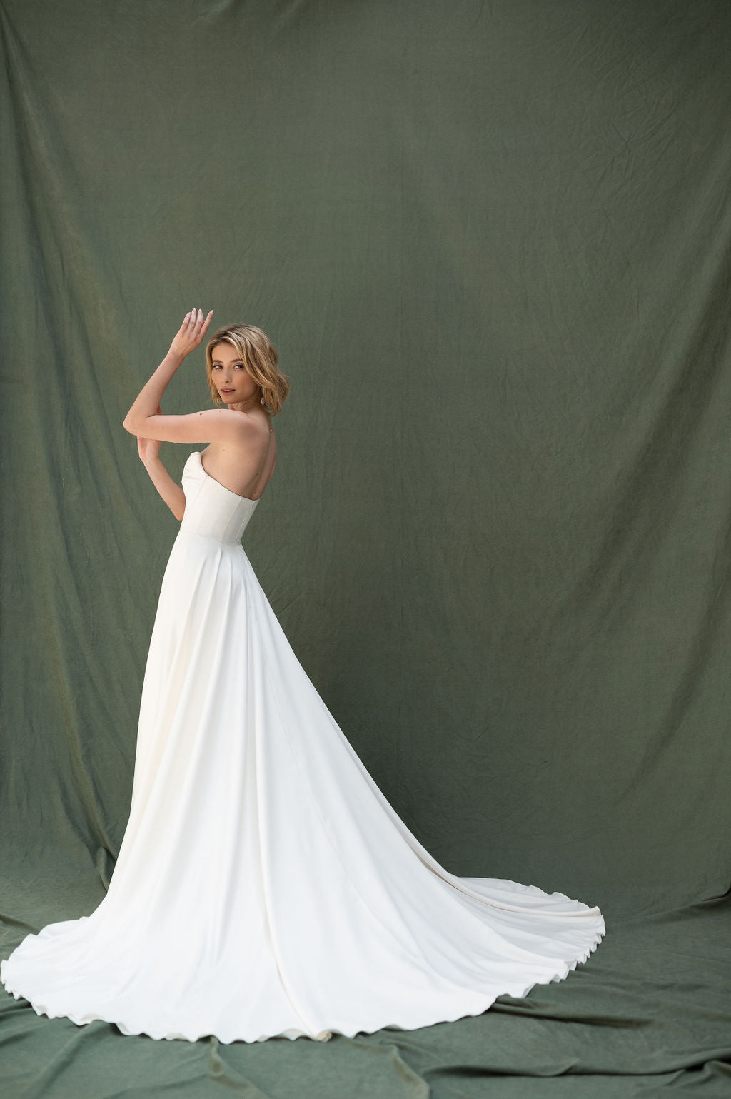 Wisteria wedding dress by Bethy Lade - unique bridal gown