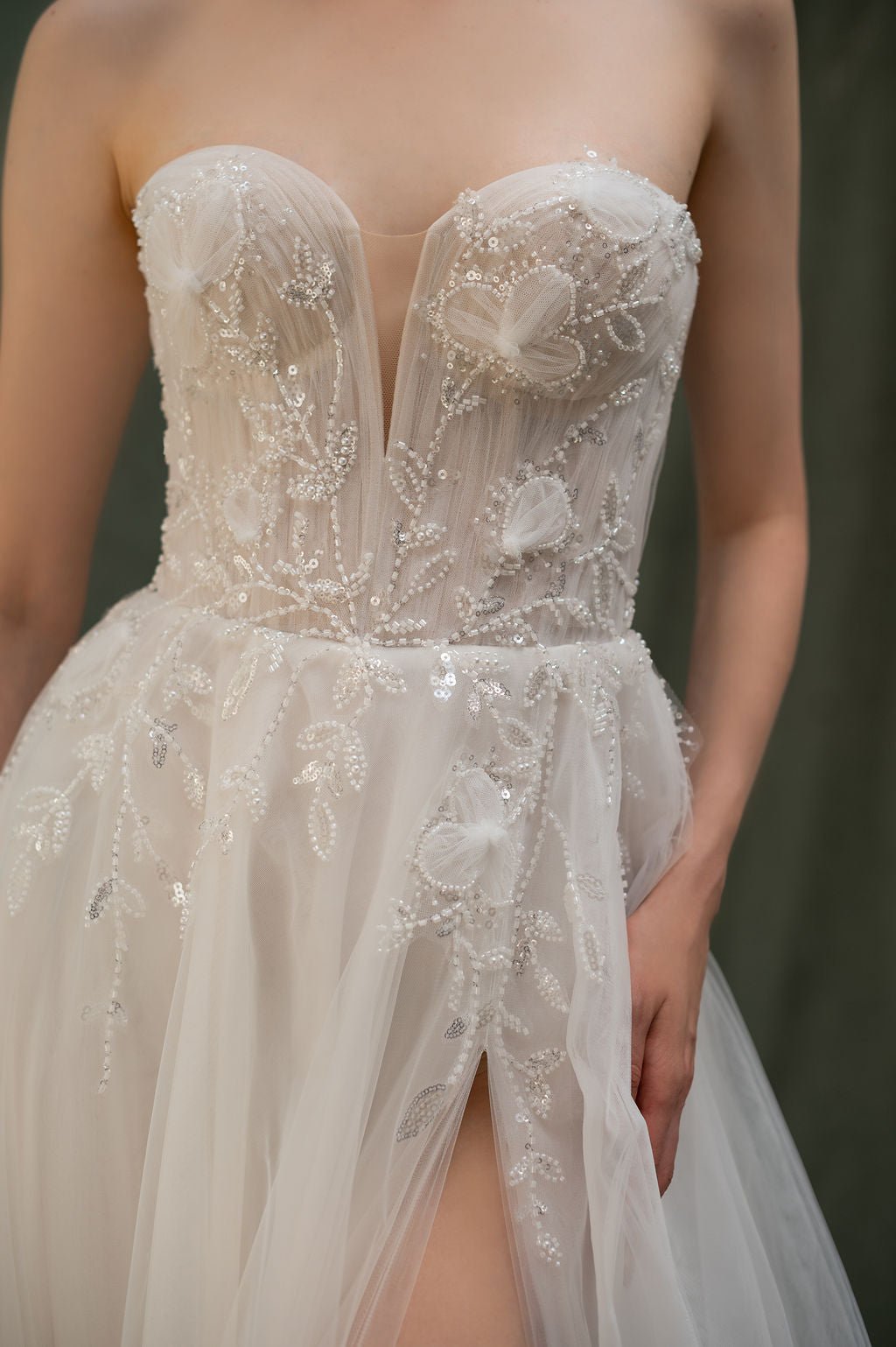 Magnolia wedding dress by Bethy Lade - unique bridal gown