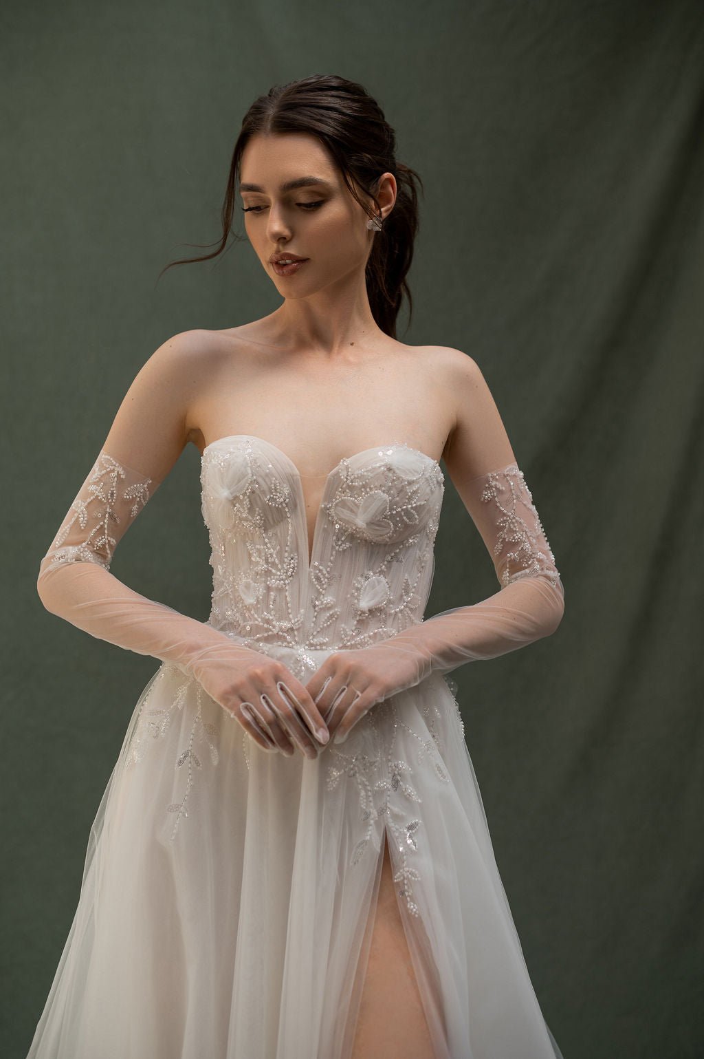 Magnolia wedding dress by Bethy Lade - unique bridal gown