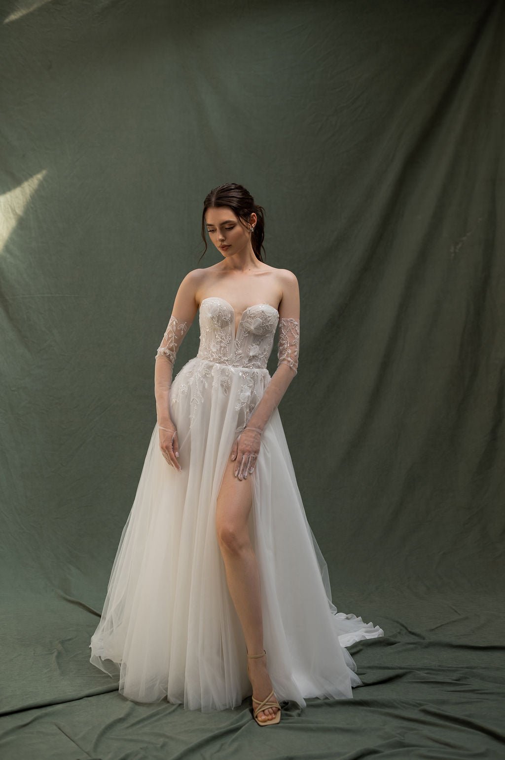 Magnolia wedding dress by Bethy Lade - unique bridal gown
