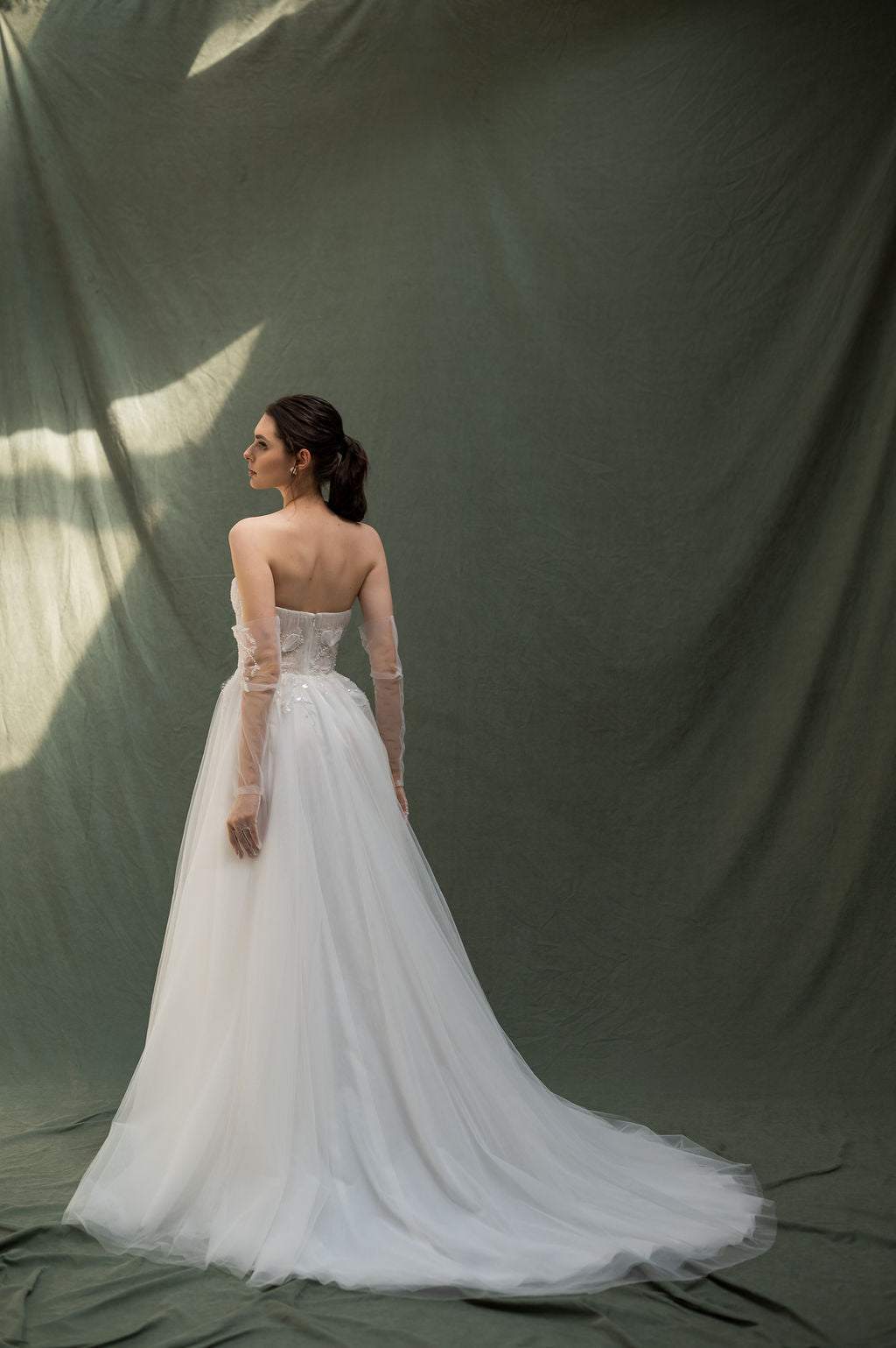 Magnolia wedding dress by Bethy Lade - unique bridal gown