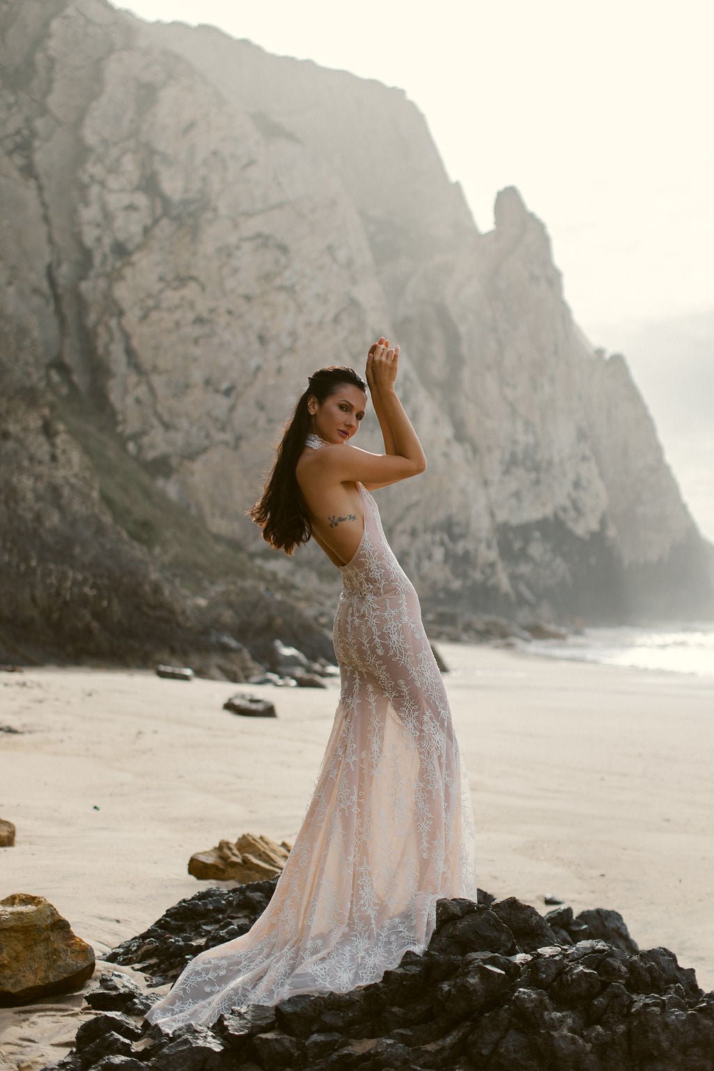 FIRE wedding dress by Bethy Lade - unique bridal gown