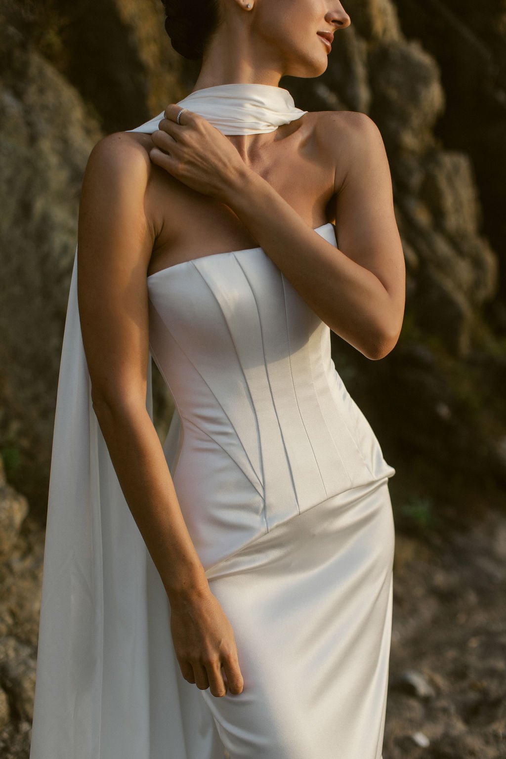 EARTH wedding dress by Bethy Lade - unique bridal gown
