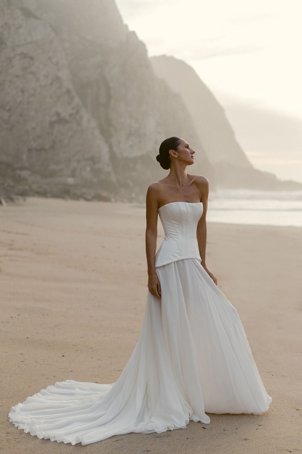EARTH FLOW wedding dress by Bethy Lade - unique bridal gown