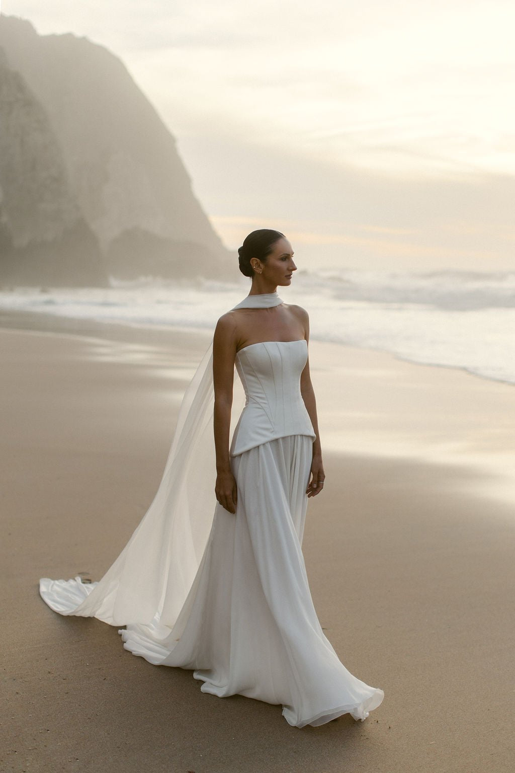 EARTH FLOW wedding dress by Bethy Lade - unique bridal gown