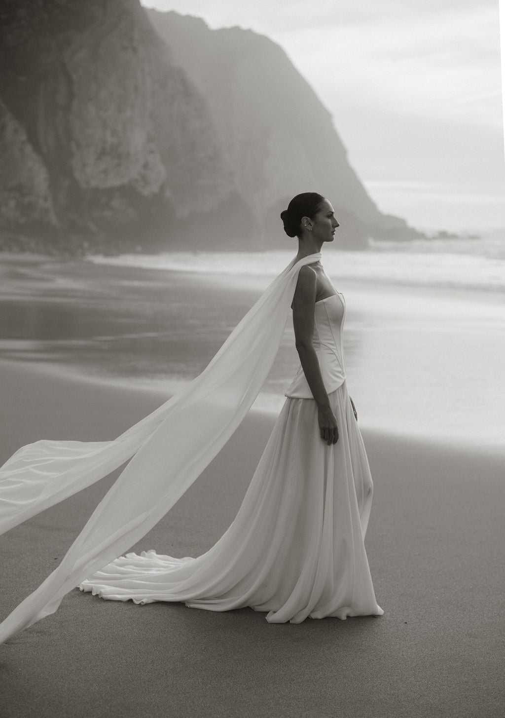 EARTH FLOW wedding dress by Bethy Lade - unique bridal gown