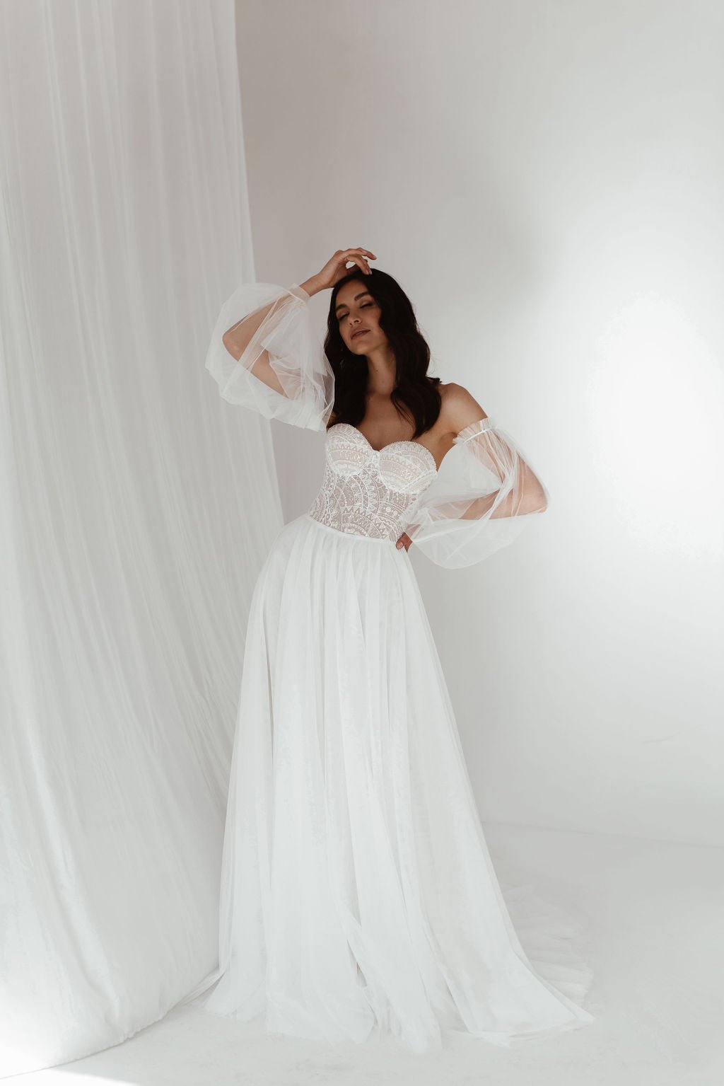 Hollie wedding dress by Bethy Lade - unique bridal gown
