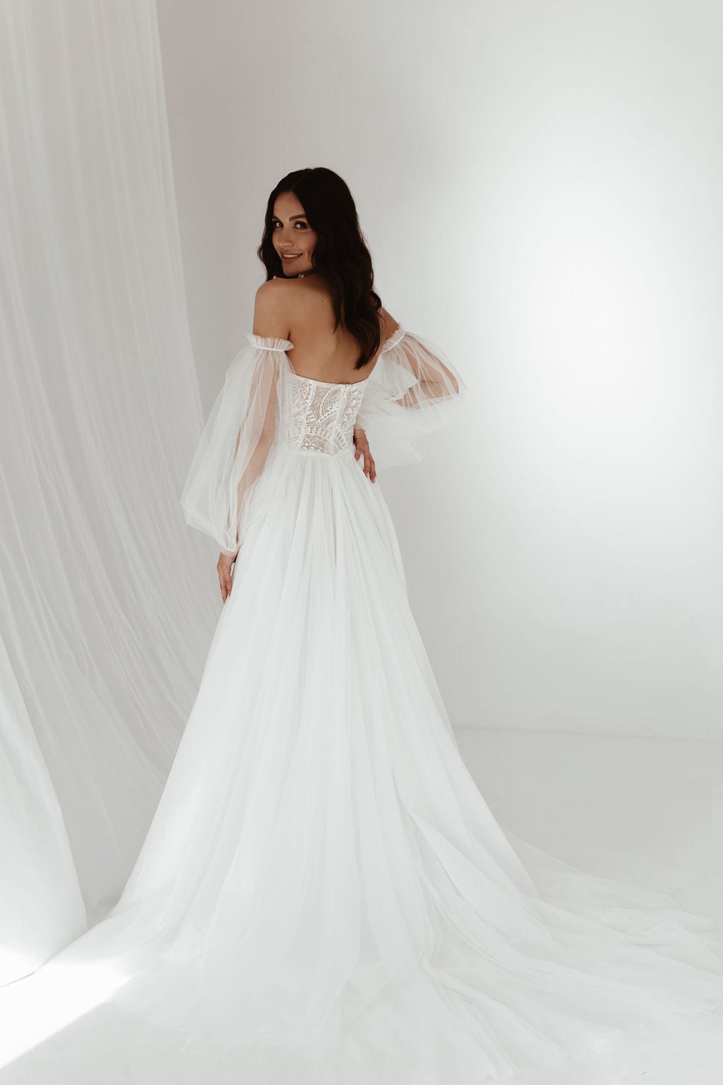 Hollie wedding dress by Bethy Lade - unique bridal gown