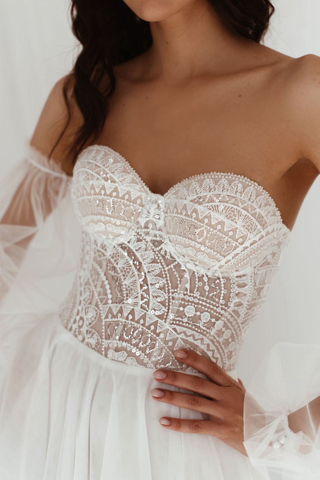 Hollie wedding dress by Bethy Lade - unique bridal gown