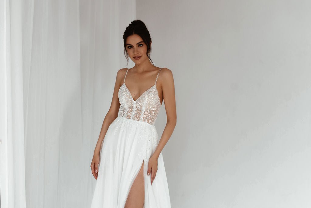 Ivy wedding dress by Bethy Lade - unique bridal gown