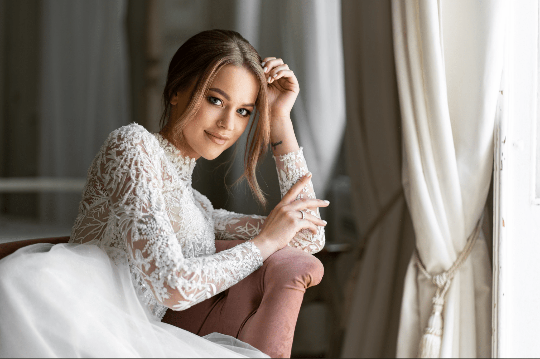 Harper Ready to ship wedding dress by Bethy Lade - unique bridal gown